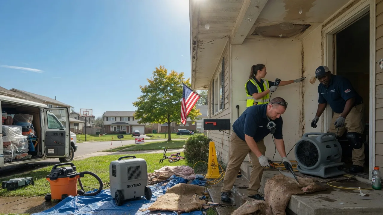 Water Damage Restoration in Defiance, IA near me